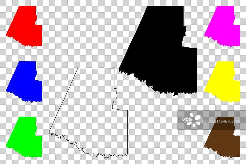 德克萨斯州希达尔戈县 德克萨斯州的县图片素材
