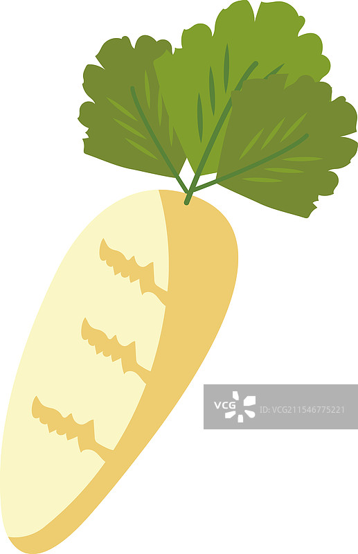防风根蔬菜图标图片素材