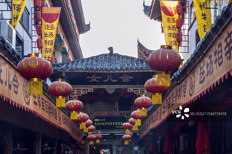 恩施州恩施市土家女儿城旅游区图片素材