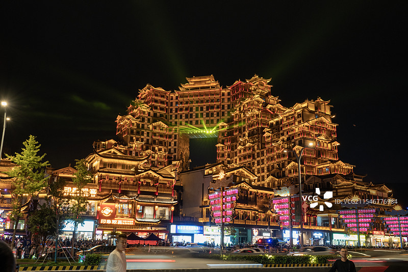 张家界七十二奇楼图片素材