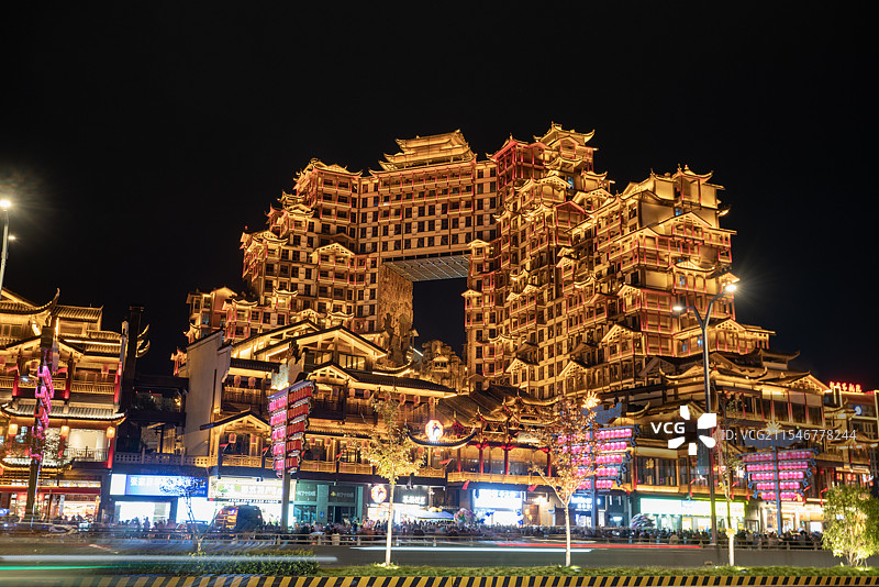 张家界七十二奇楼图片素材