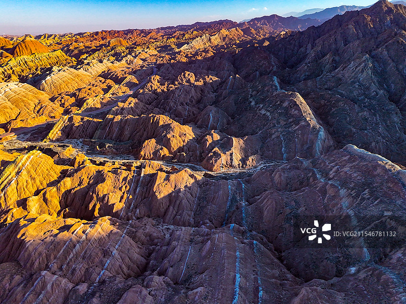 七彩丹霞图片素材