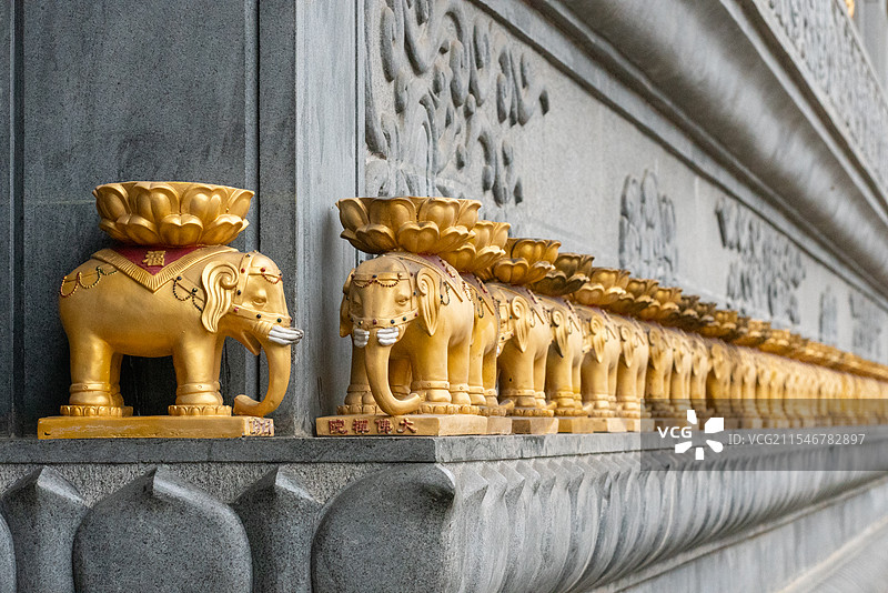 佛教建筑细部图片素材