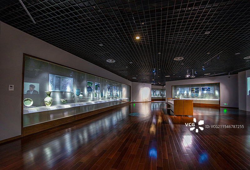 江苏省苏州市太仓市博物馆内部展厅空间图片素材