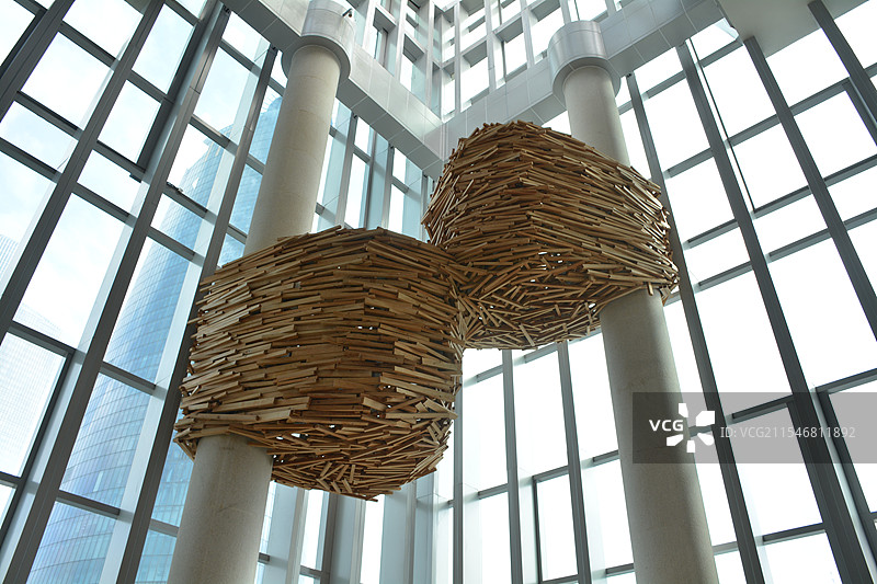 广州柏悦酒店大堂与餐厅图片素材