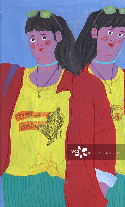 时髦妞图片素材