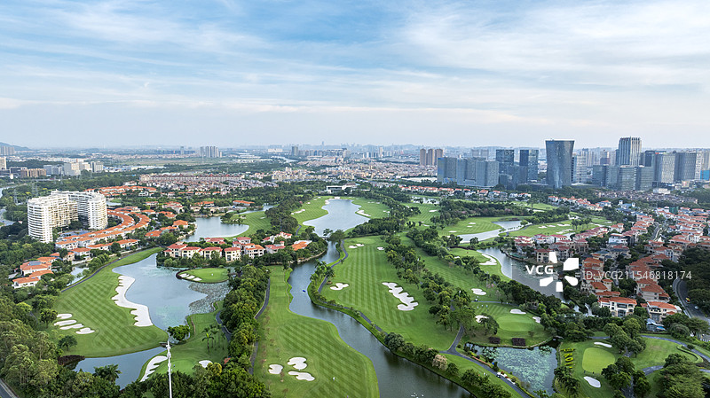 佛山市顺德区北滘镇君兰国际高尔夫生活村图片素材