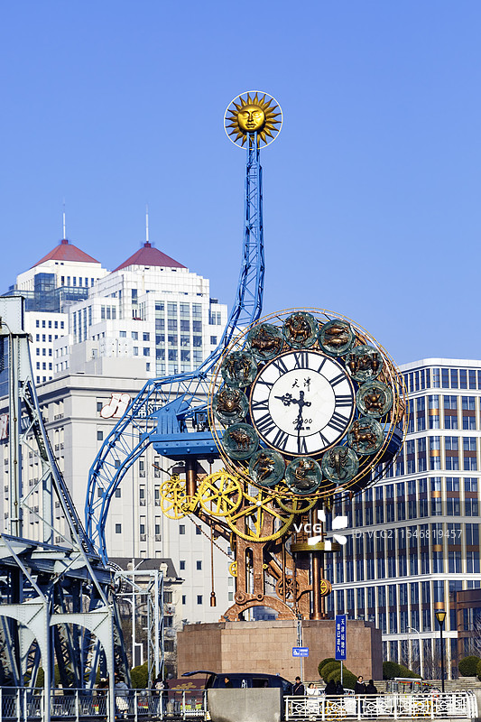 世纪钟图片素材