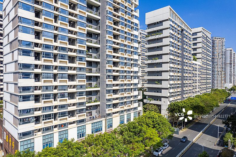 建筑外观 建筑设计 深圳光明区光谷苑图片素材