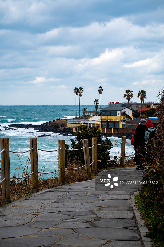 济州岛 崖月邑 bomnel 咖啡图片素材