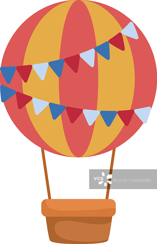 婴儿洗礼热气球图片素材