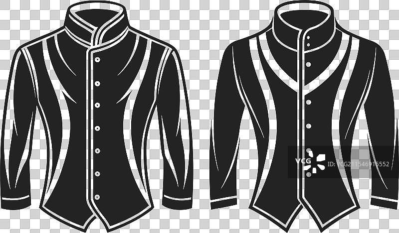 适合正式场合的立领编织衬衫图片素材