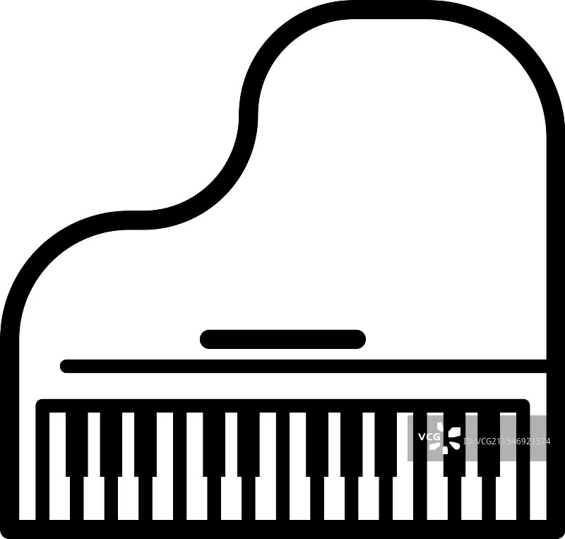 钢琴图标图片素材