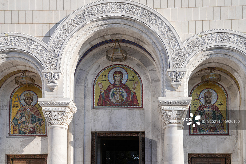 巴尔干地区 塞尔维亚 贝尔格莱德图片素材