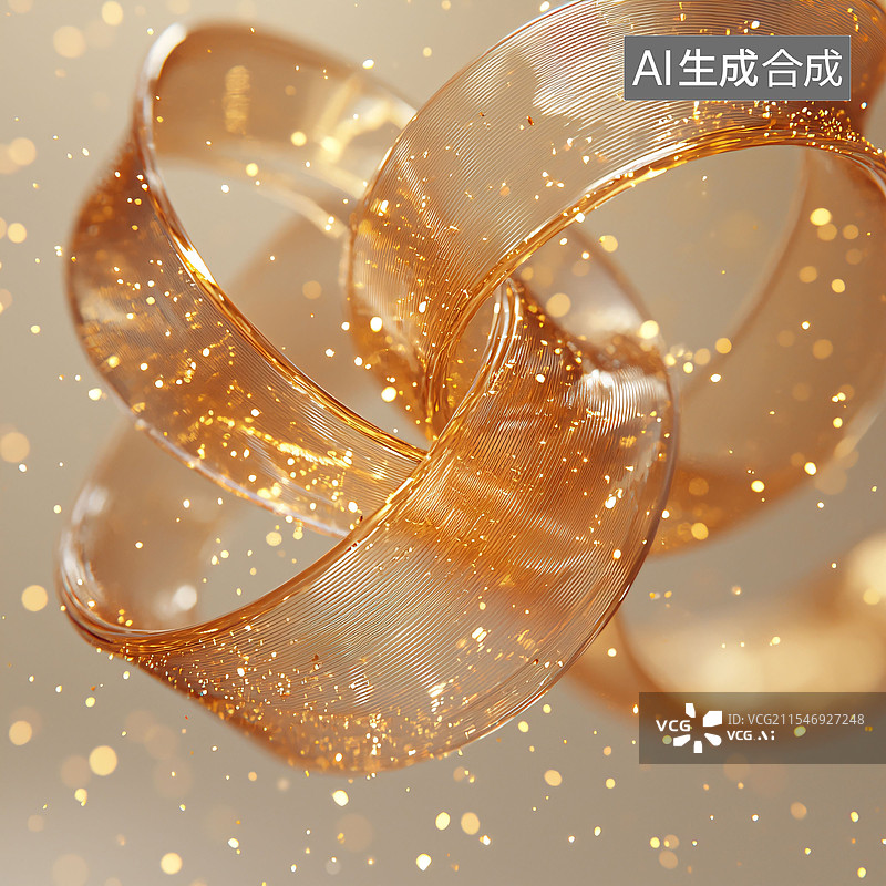 【AI数字艺术】玻璃纤维、闪亮、丝带、材质纹理、C4D图片素材