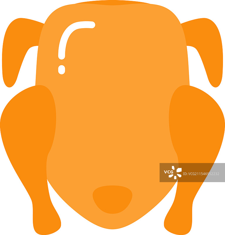 烤鸡图标图片素材