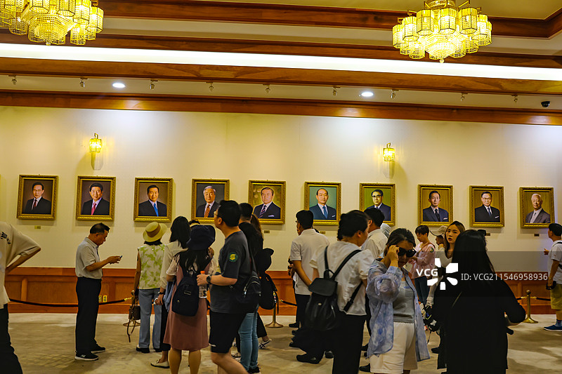 韩国 首尔 青瓦台图片素材