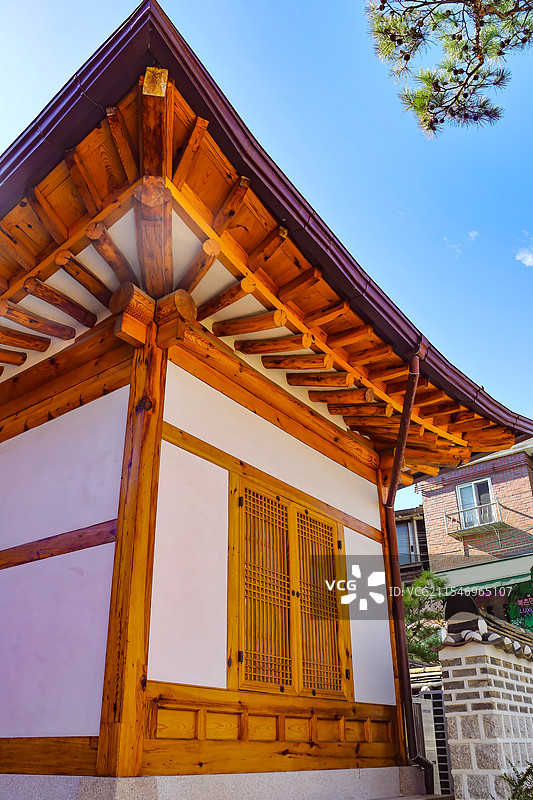 韩国，首尔，北村韩屋村图片素材