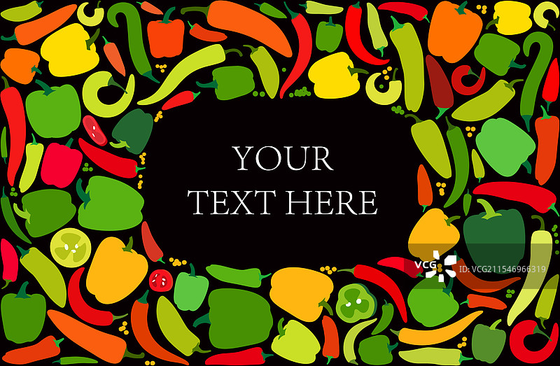 辣椒图案背景图片素材