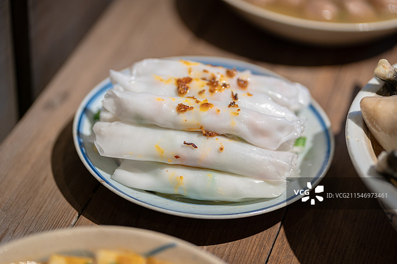 客家美食小吃簸箕粄图片素材