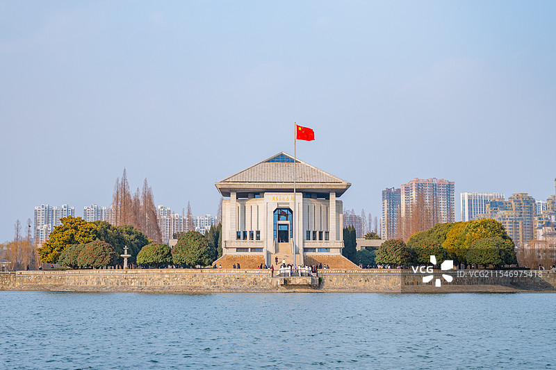 淮安市周恩来纪念馆航拍图片素材