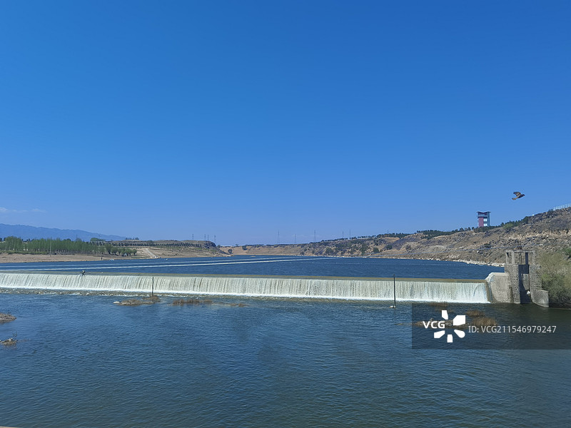 侧田水库图片素材