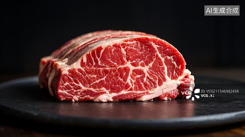 【AI数字艺术】和牛特写图片素材