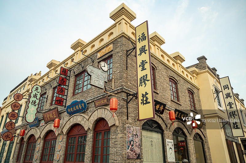 聊城东阿县阿胶城图片素材