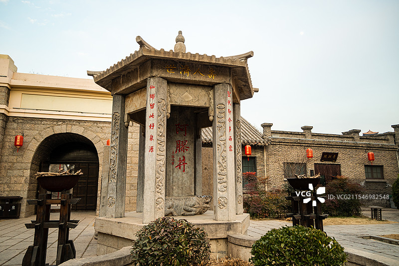 聊城东阿县阿胶城图片素材