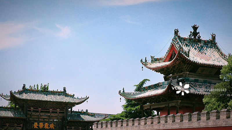 山西运城解州关帝庙图片素材
