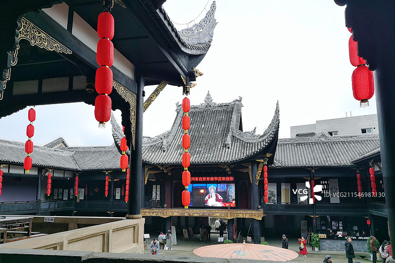 贡井南华宫图片素材