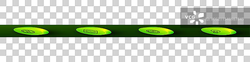 设置等距线，无电压源的交流电图片素材