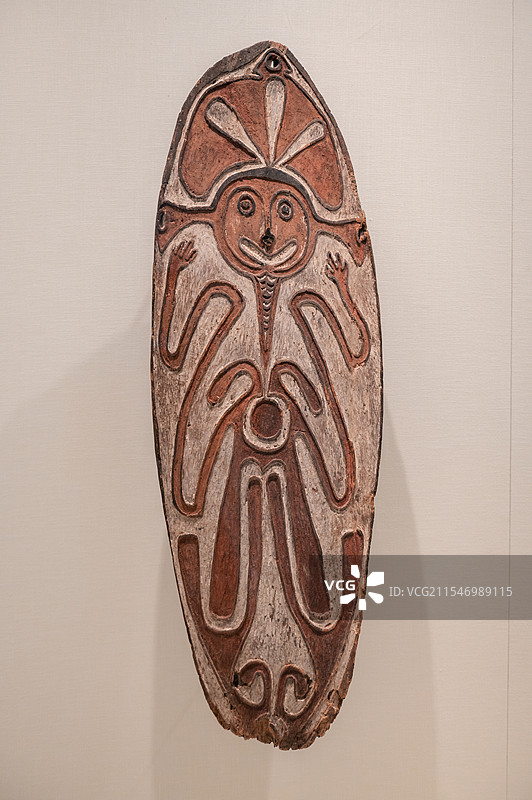 巴布亚新几内亚，巴布亚湾，通灵板图片素材