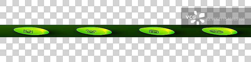 等距线条放射性警告灯酸性物质图片素材