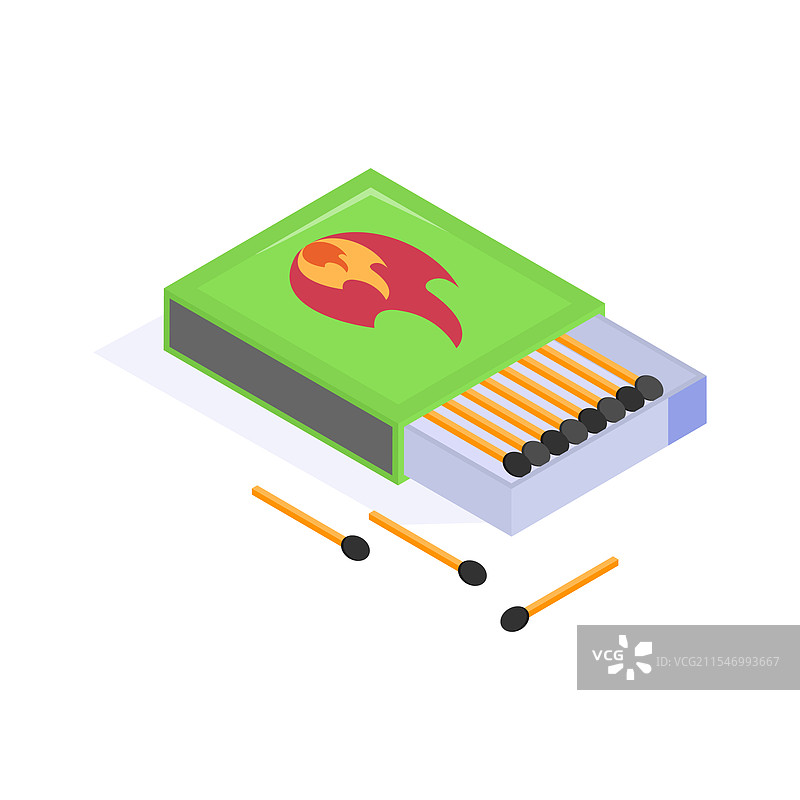 火柴盒图片素材