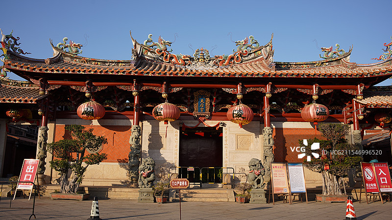 泉州天后宫图片素材