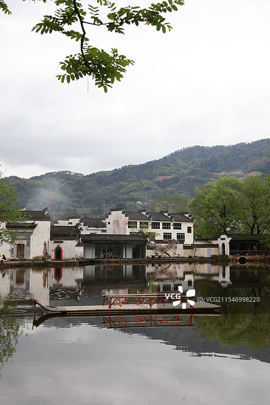 江南水乡呈坎古镇图片素材
