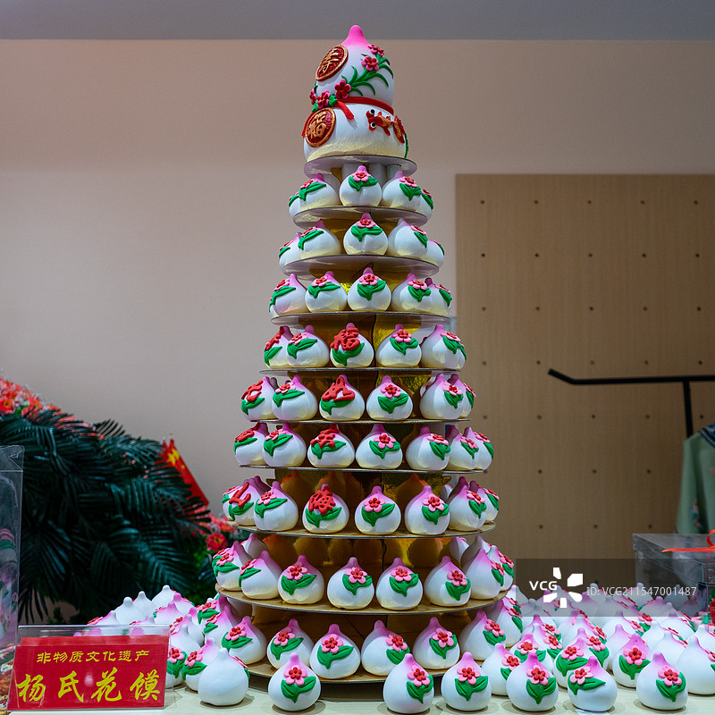 寿桃花馍图片素材