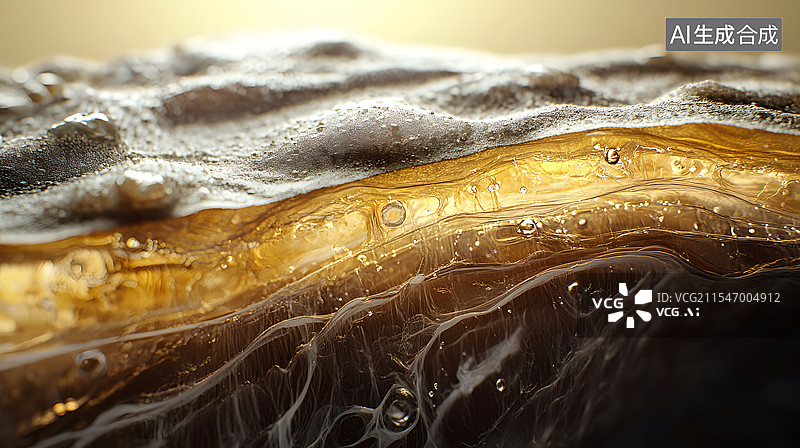 【AI数字艺术】分层的皮肤横截面图片素材