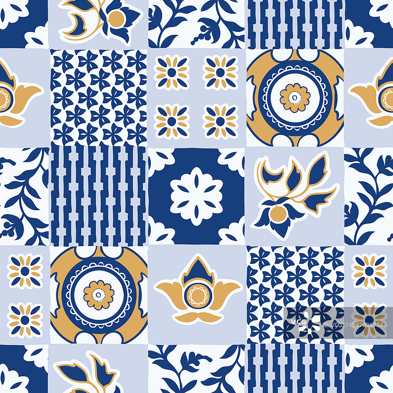 意大利墙面数字瓷砖设计图案图片素材