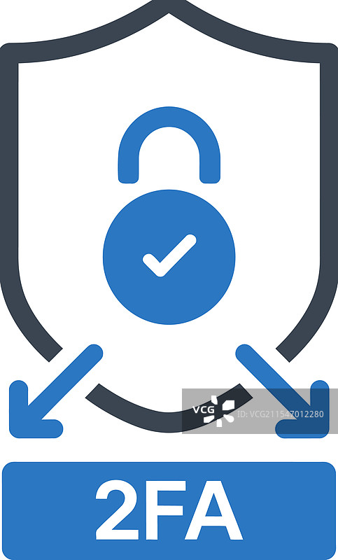 安全访问双因素认证图标图片素材