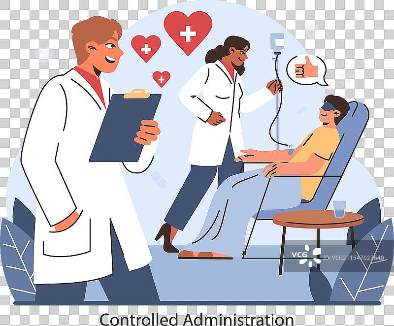 控制性管理氯胺酮治疗图片素材