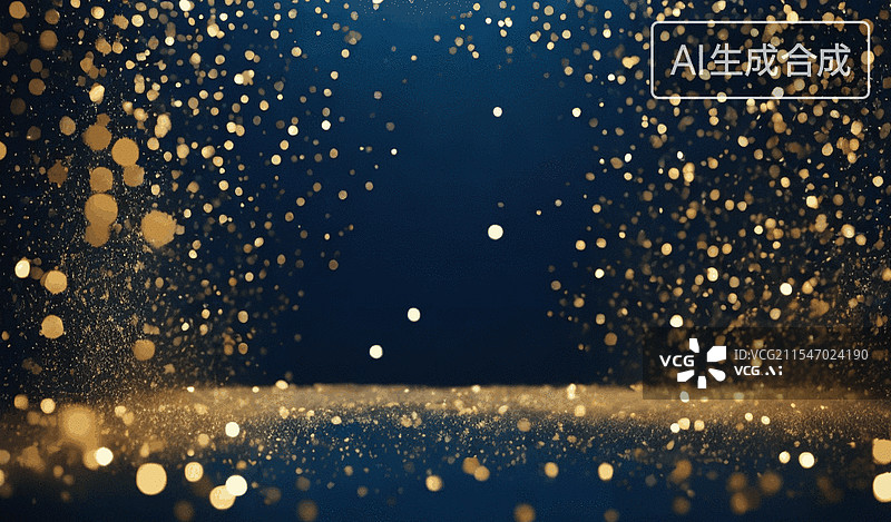 【AI数字艺术】金色梦幻图片素材