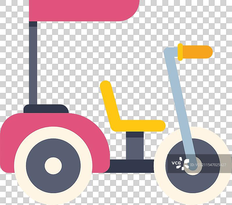 三轮车展示踏板车概念图片素材