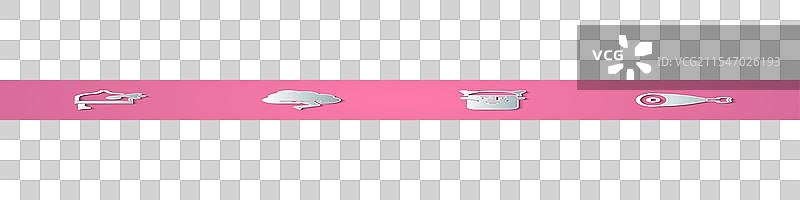 纸雕维京人戴着角盔，云朵和图片素材