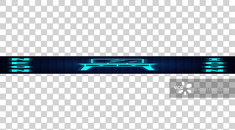 发光的霓虹梳妆台图标孤立在图片素材