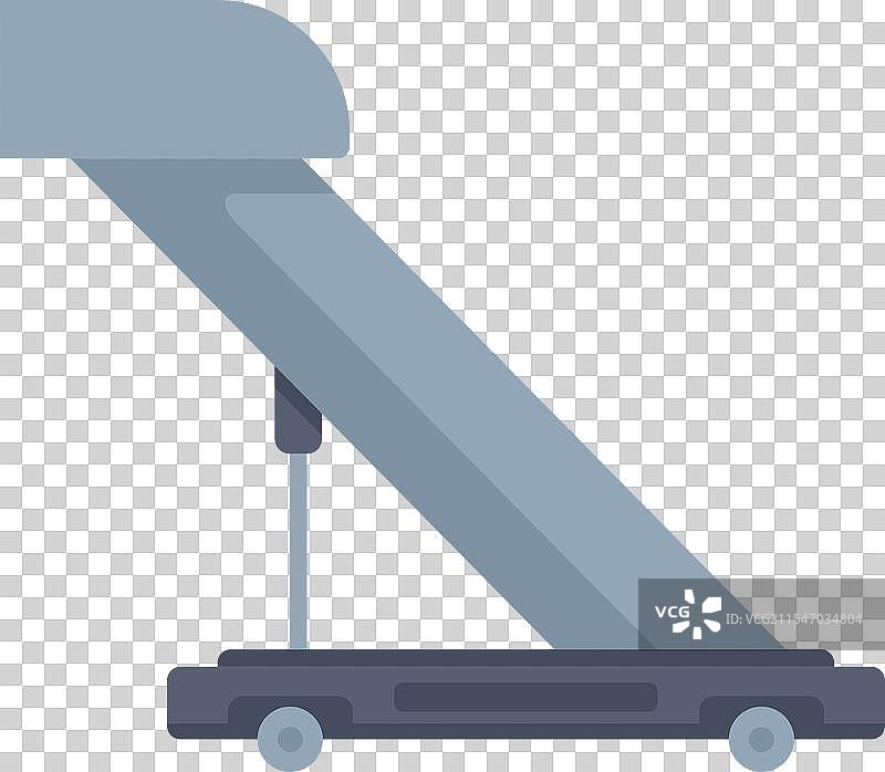 机场乘客登机桥等待中图片素材