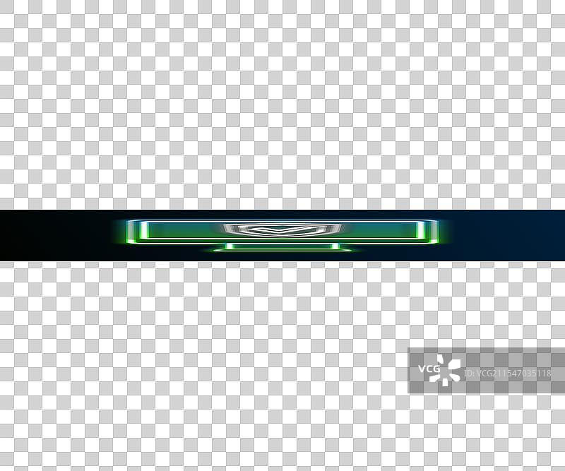 发光的霓虹线条在线保险图标图片素材