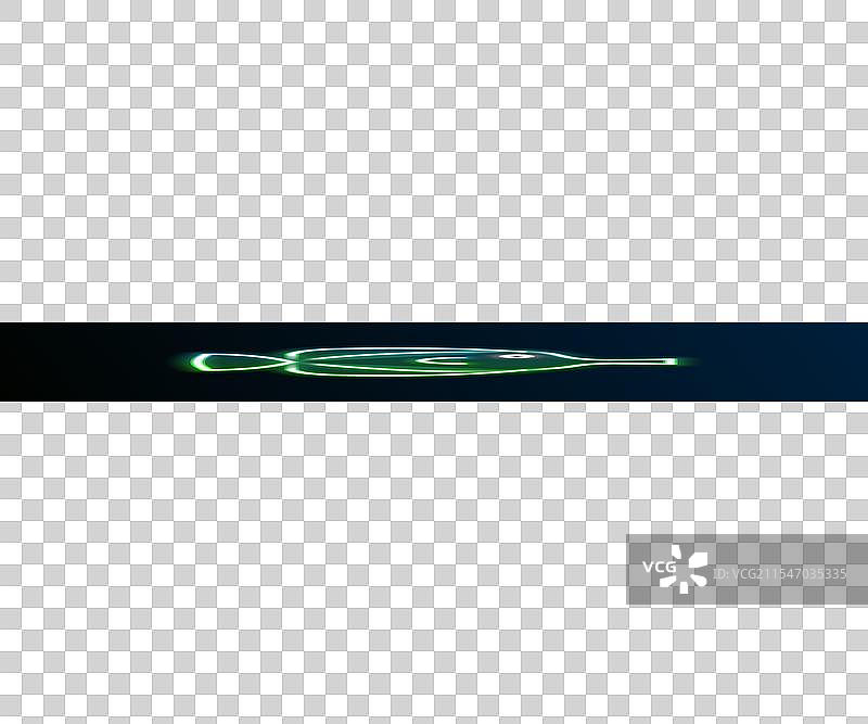 发光的霓虹线条蝴蝶鱼图标孤立在图片素材