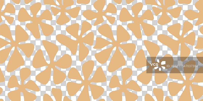 抽象花卉艺术无缝图案时尚图片素材